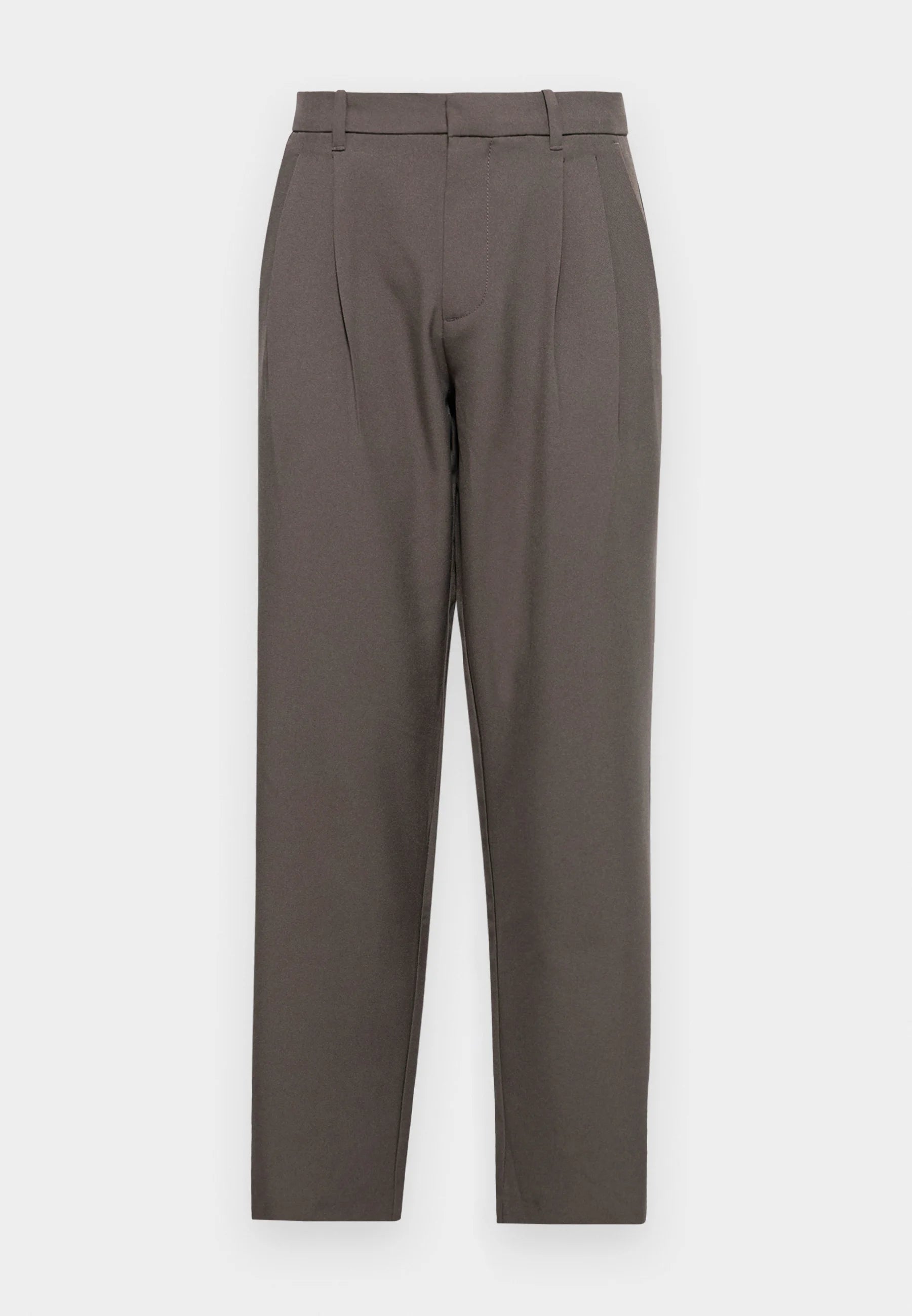 Calça Social Masculina Alfaiataria Premium Fit - Marrom
