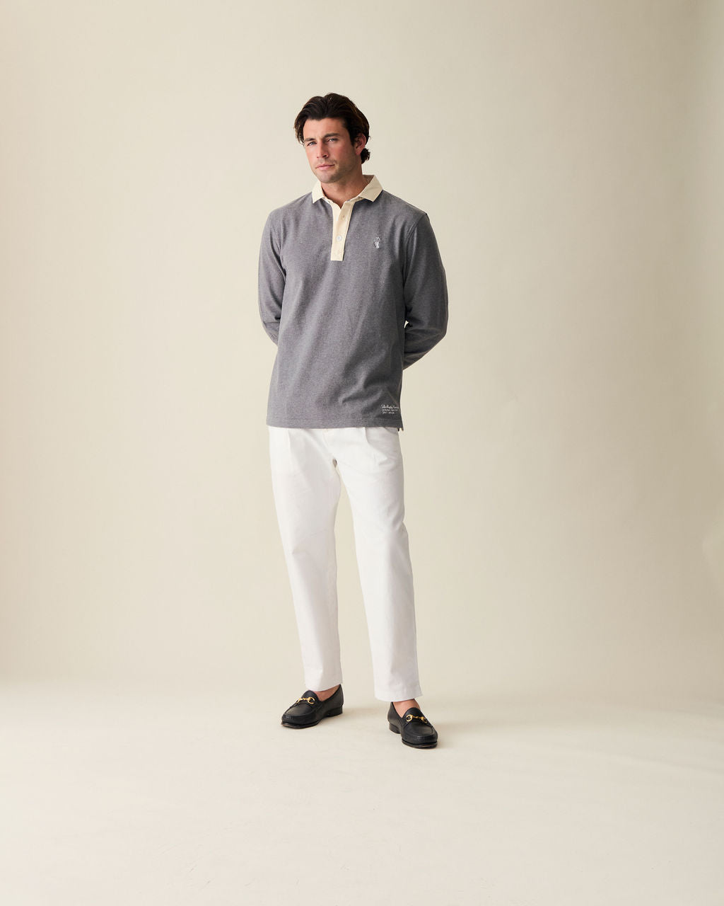Calça Reta em Linho - Branco