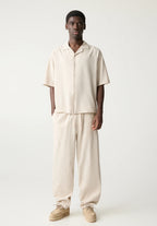 Camisa Clássica em Linho - Off white