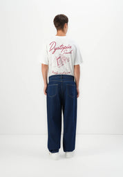 Calça Jeans Baggy - Azul Escuro