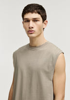 Regata Básica Gola Redonda - Bege