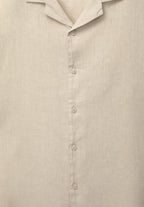 Camisa Clássica em Linho - Off white