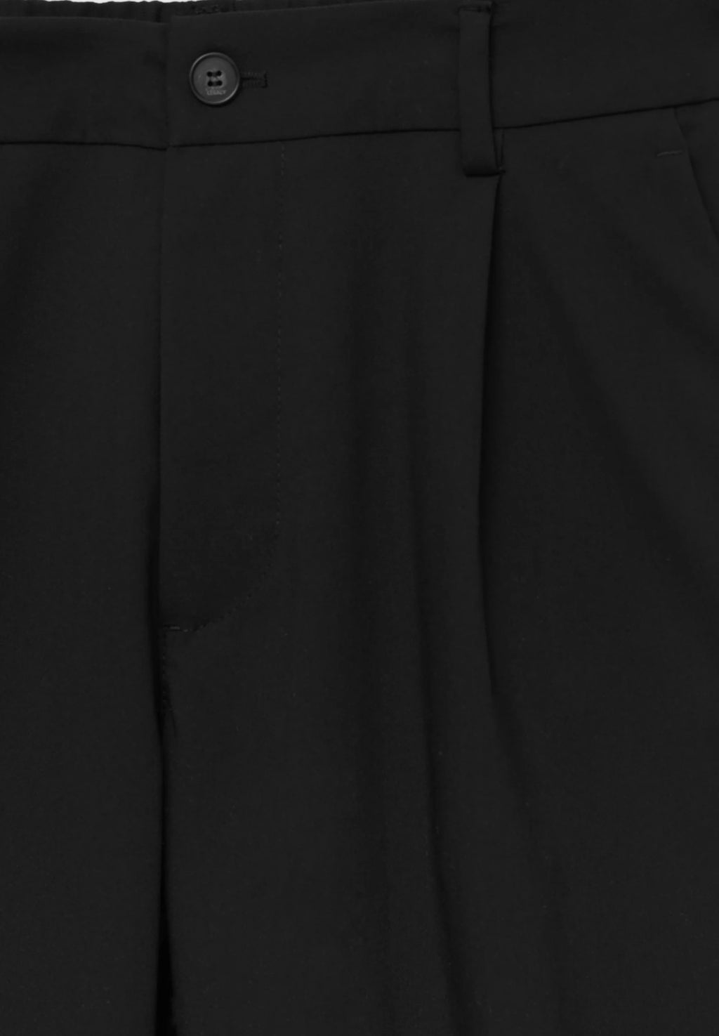 Calça Wide Fit Casual - Preto