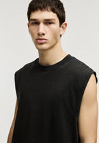 Regata Básica Gola Redonda - Preto