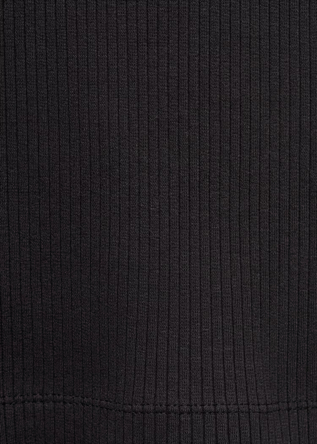 Regata Básica Canelada - Preto