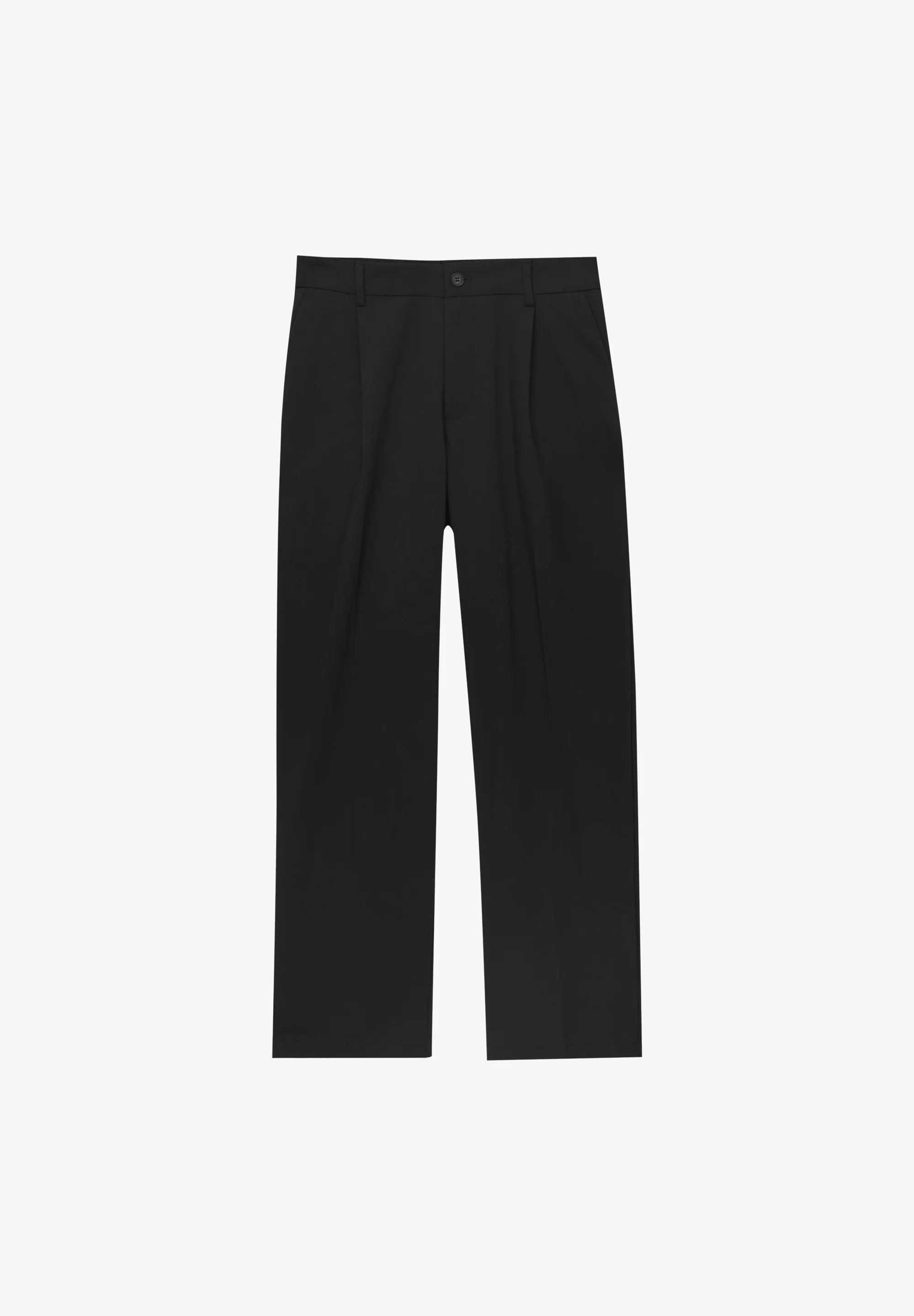 Calça Wide Fit Casual - Preto