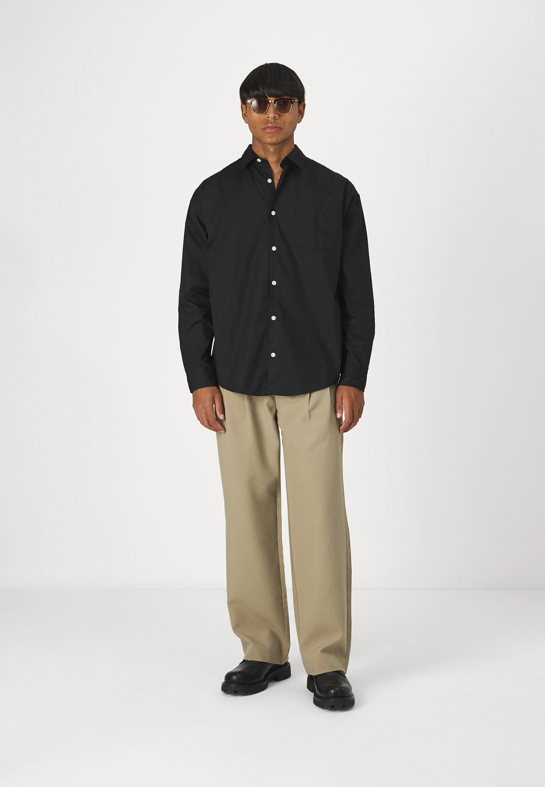 Calça Social Masculina Alfaiataria Premium Fit - Bege