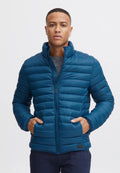 Jaqueta Puffer Ultraleve em Poliamida - Azul
