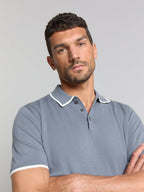 Camisa Polo Manga curta - Azul Lavado