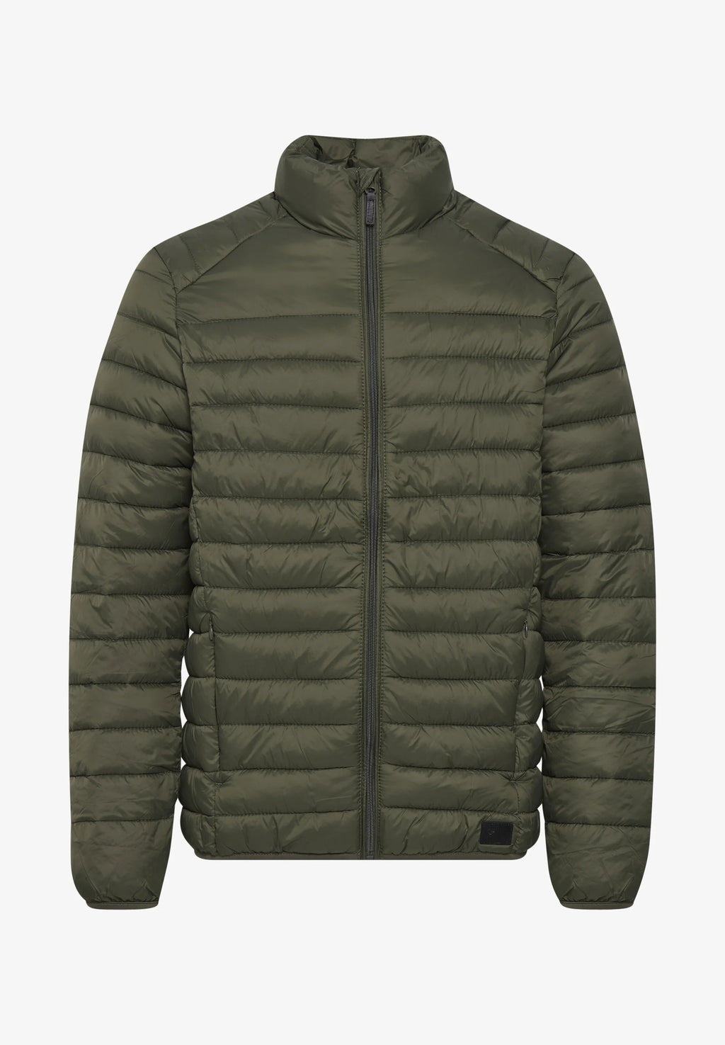 Jaqueta Puffer Ultraleve em Poliamida - Verde Militar