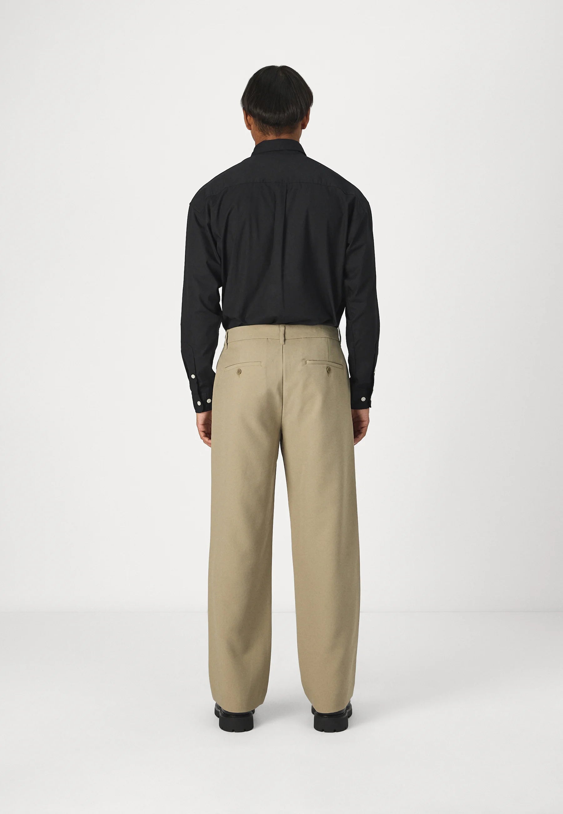 Calça Social Masculina Alfaiataria Premium Fit - Bege