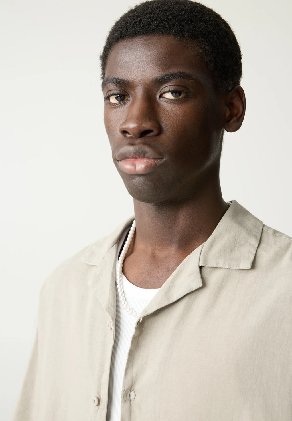 Camisa Clássica em Linho - Menta