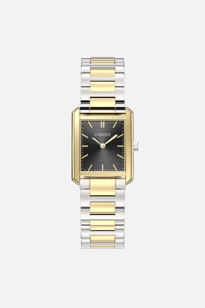 Relógio Mason Safira 5ATM - Dourado e Preto