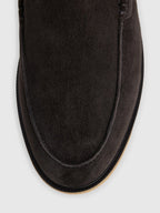 Mocassin de Camurça - Preto