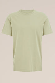 Camiseta Básica de Corte Regular - Verde