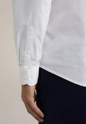 Camisa Social Masculina Alfaiataria Clássica - Branco