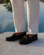 Calça Reta em Linho - Branco