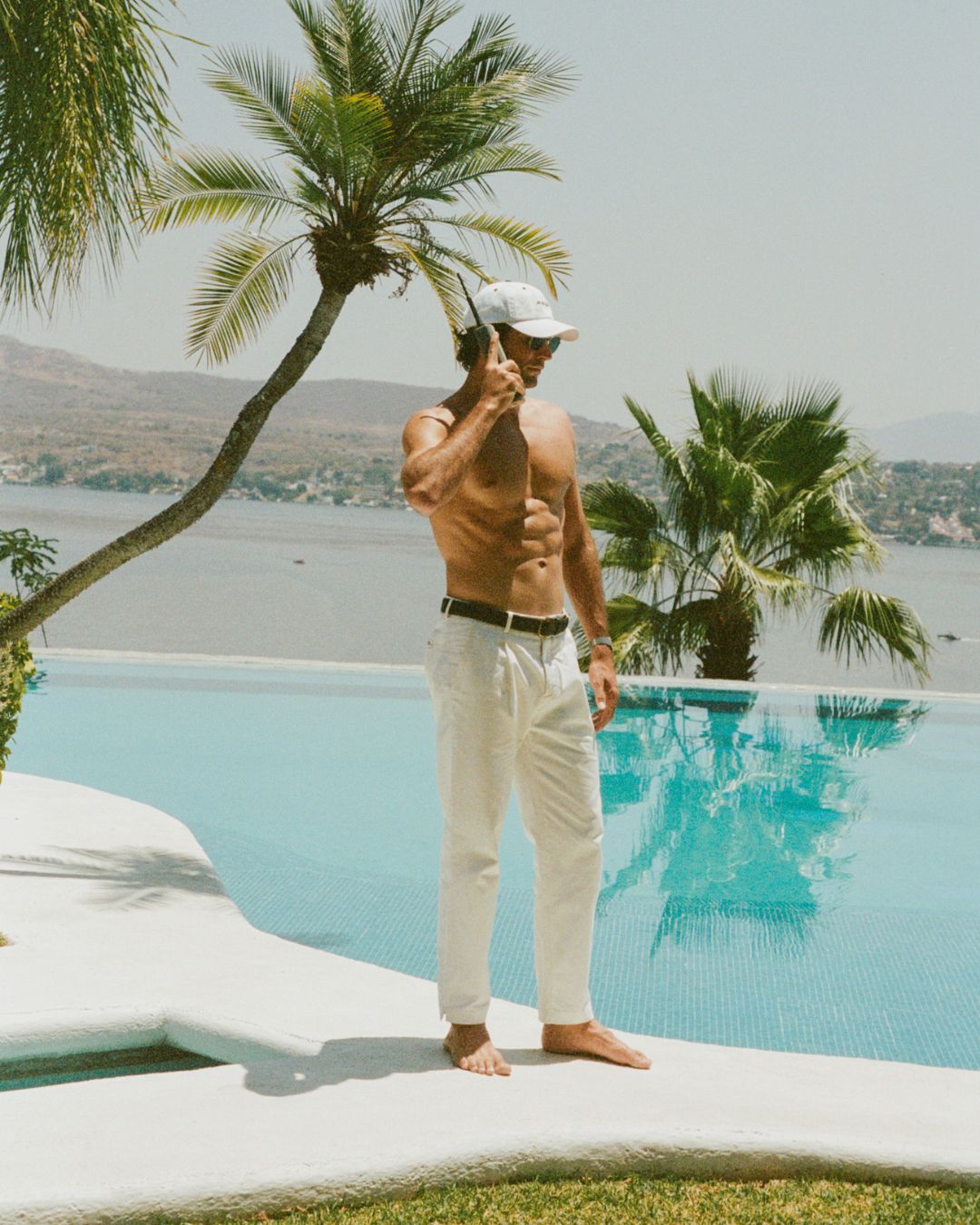 Calça Reta em Linho - Branco