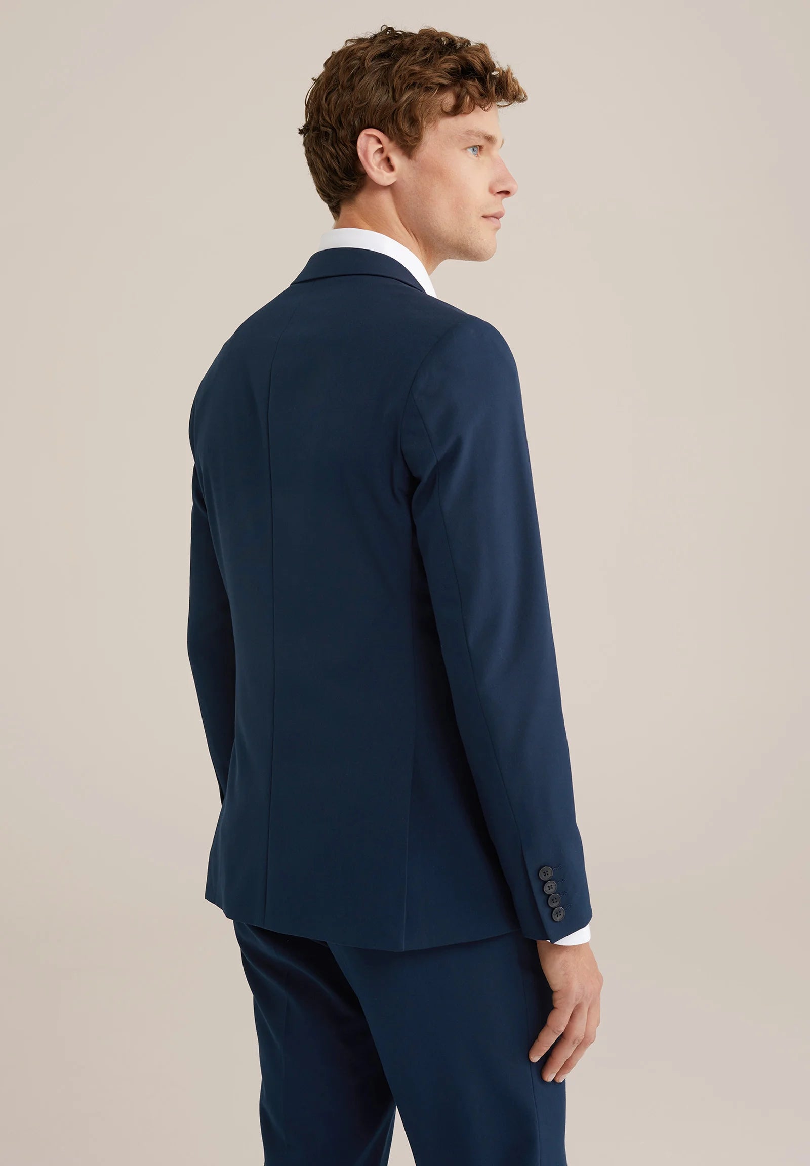 Blazer Regular Fit Alfaiataria Masculino - Azul marinho