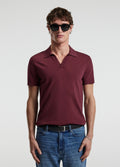 Camisa Polo em Algodão Tech - Vinho