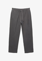 Calça Blend em Linho - Cinza escuro