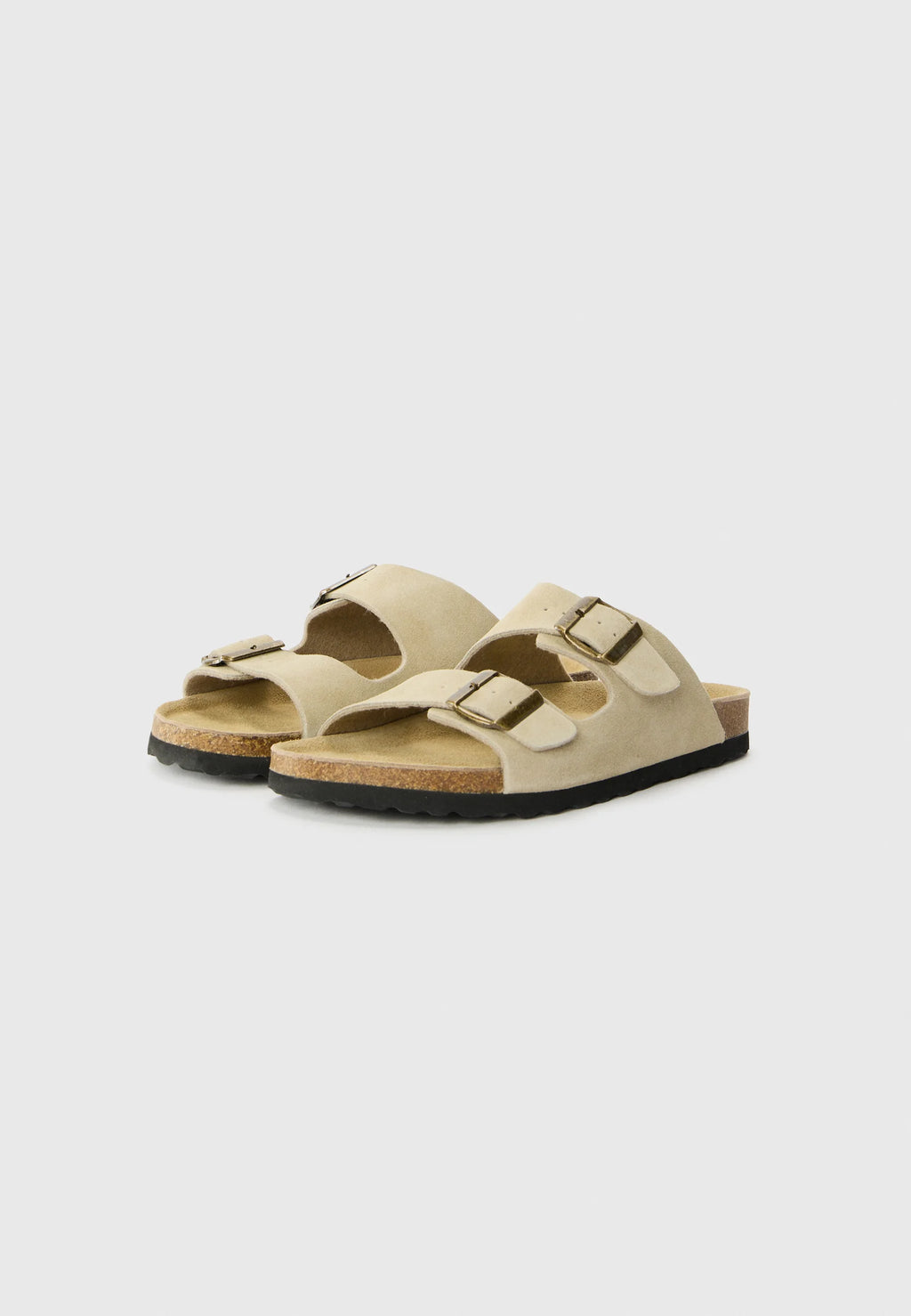 Sandália de Couro Rully - Bege