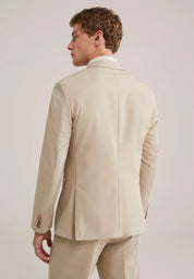 Blazer Regular Fit Alfaiataria Masculino - Bege