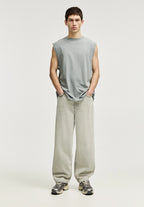 Regata Básica Gola Redonda - Chumbo