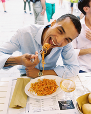 Camisa Clássica de Linho - Azul Claro