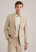 Blazer Regular Fit Alfaiataria Masculino - Bege