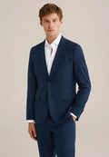 Blazer Regular Fit Alfaiataria Masculino - Azul marinho