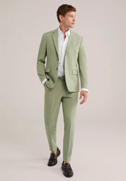 Blazer Regular Fit Alfaiataria Masculino - Verde claro