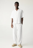 Camisa Clássica em Linho - Branco