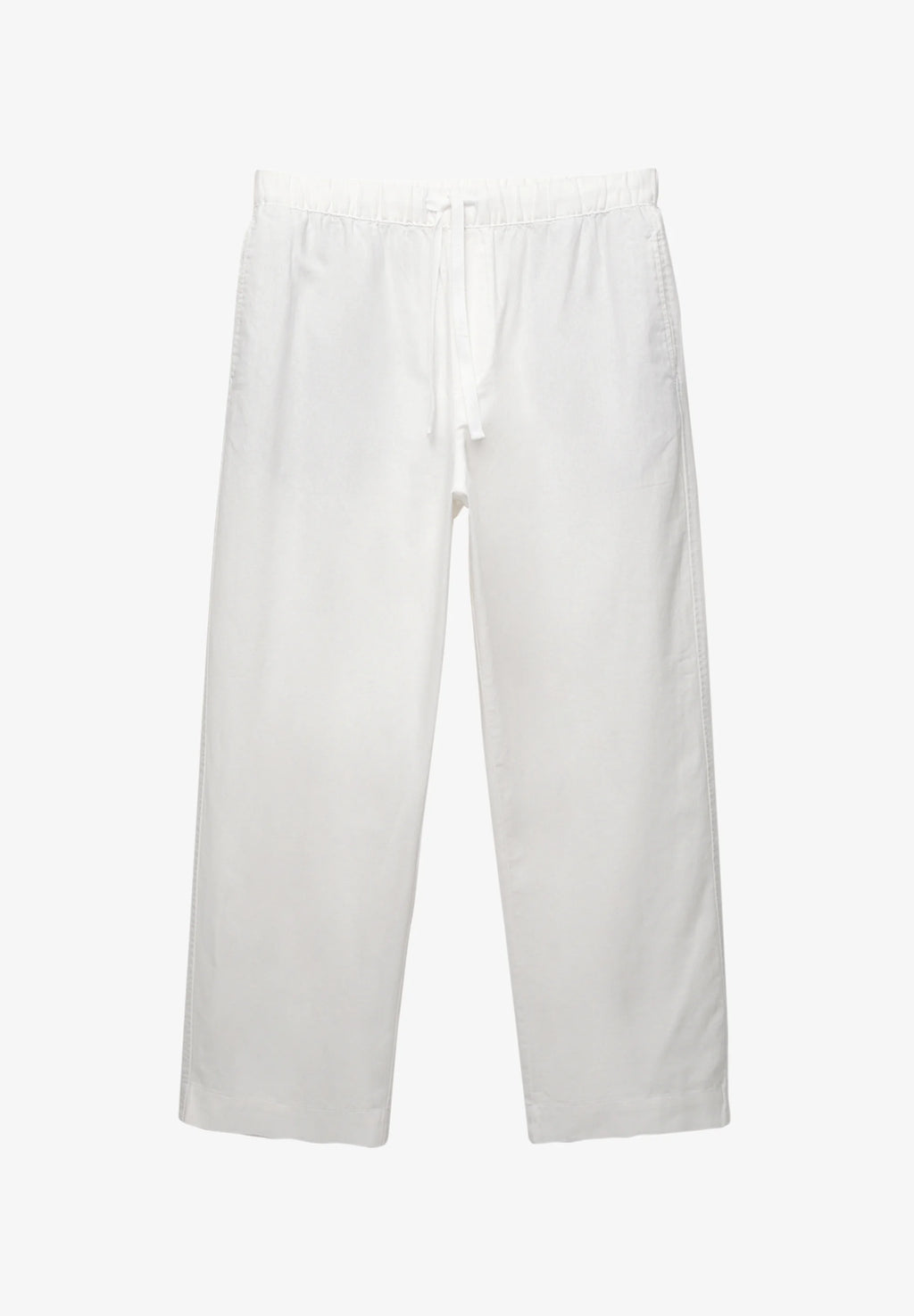 Calça Blend em Linho - Branco