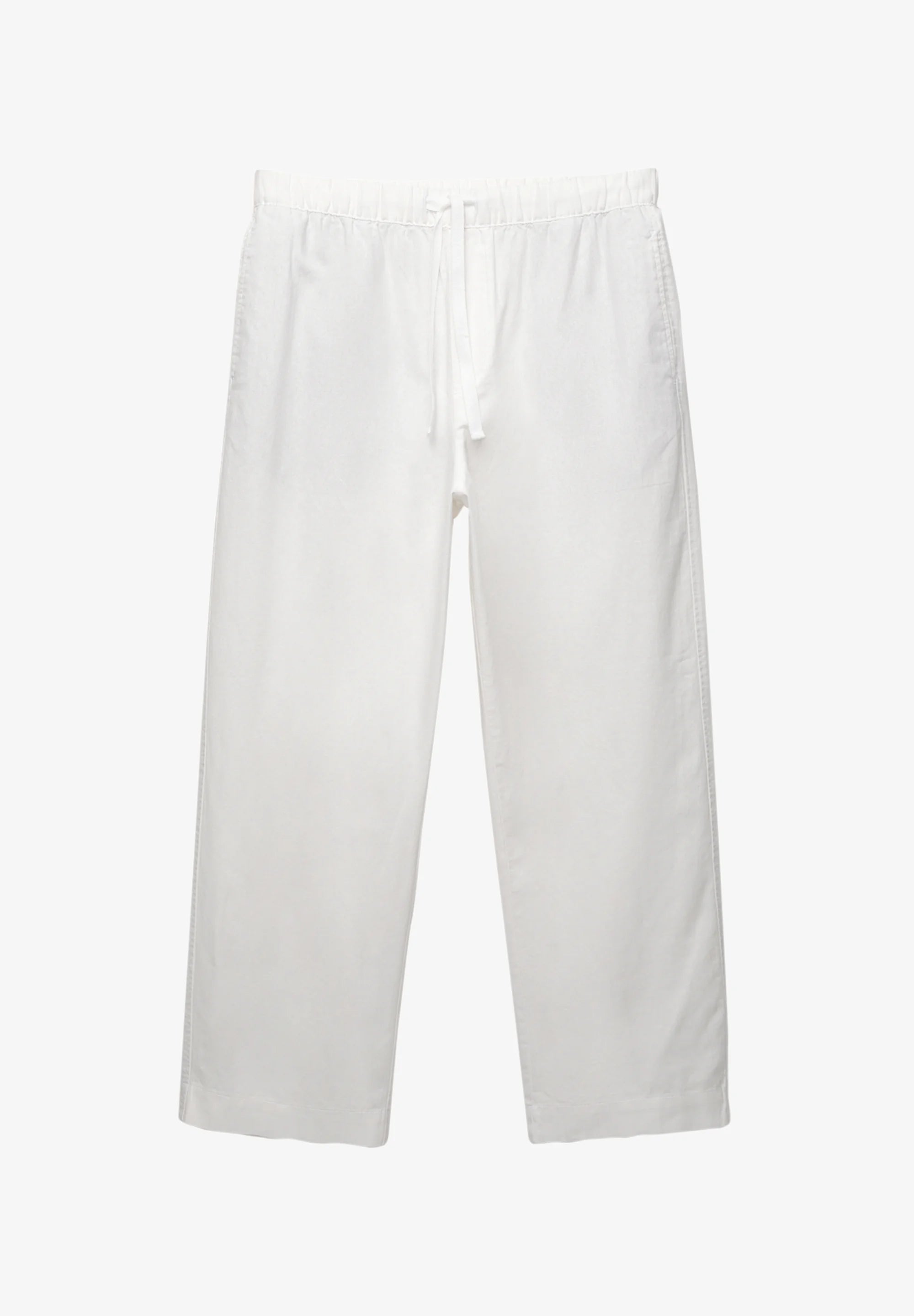 Calça Blend em Linho - Branco