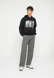 Calça Social Masculina Alfaiataria Premium Fit - Cinza escuro