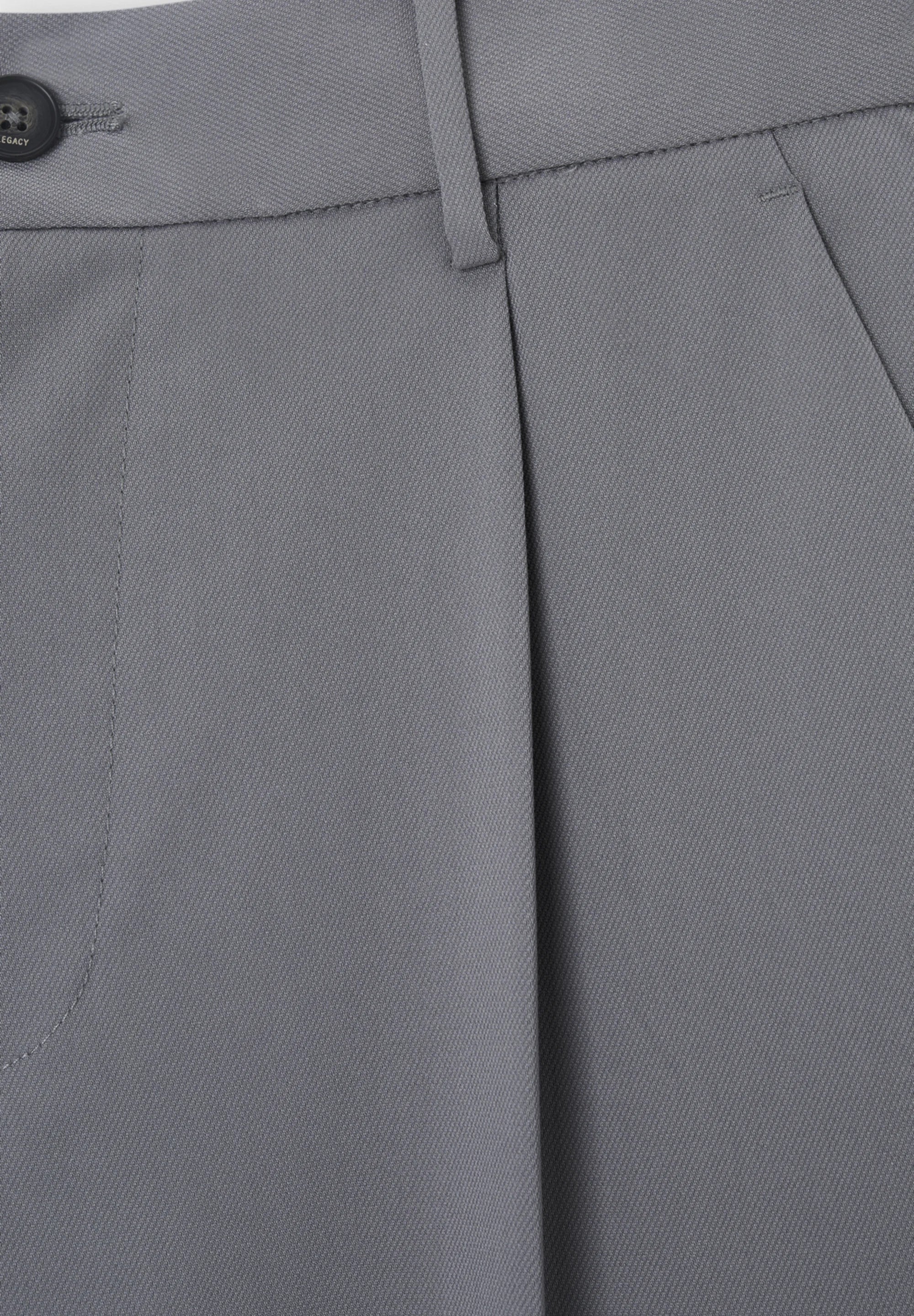 Calça Wide Fit Casual - Cinza