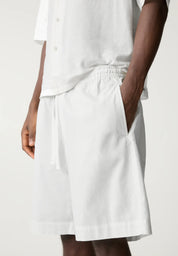 Bermuda em Linho - Branco