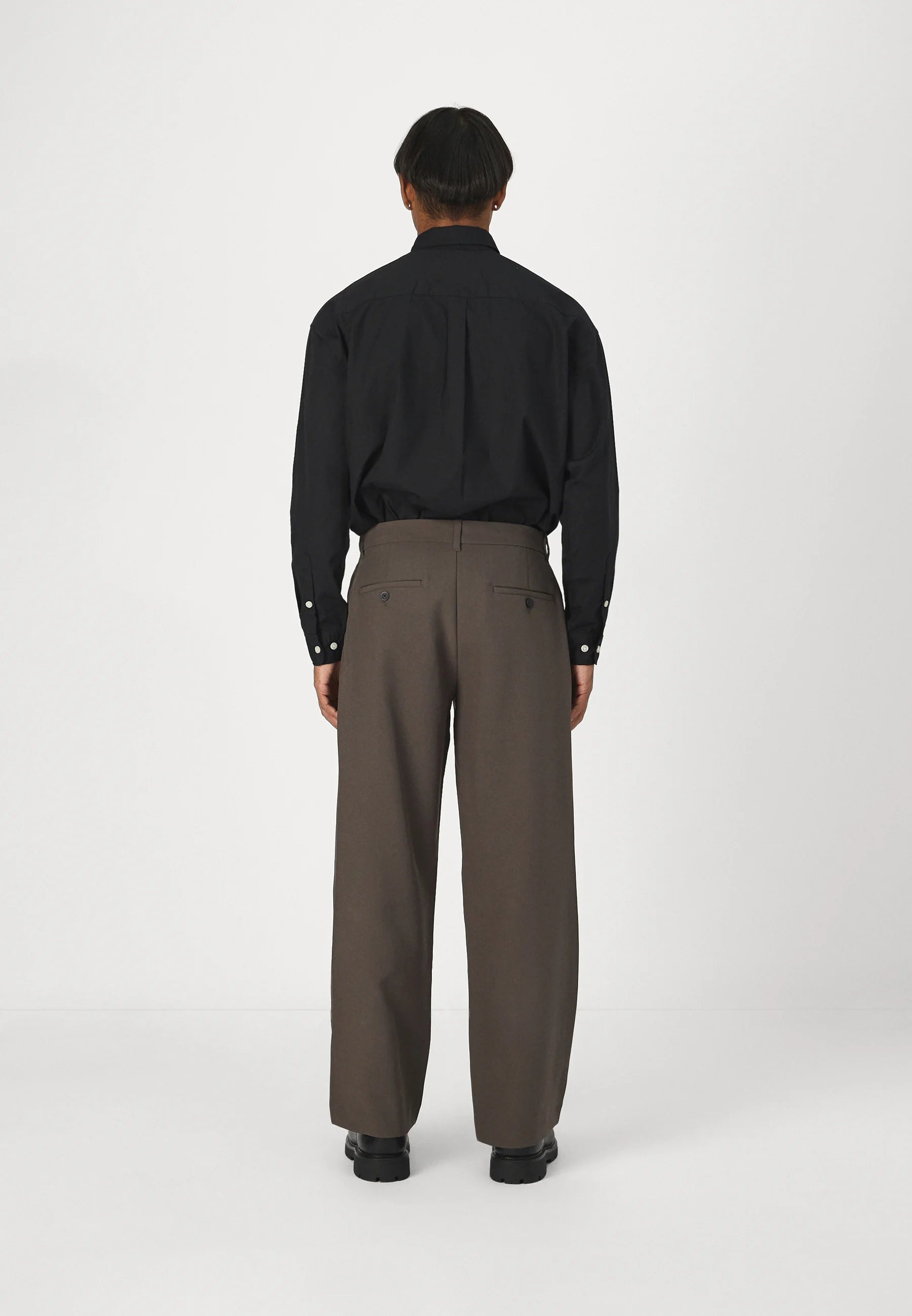 Calça Social Masculina Alfaiataria Premium Fit - Marrom