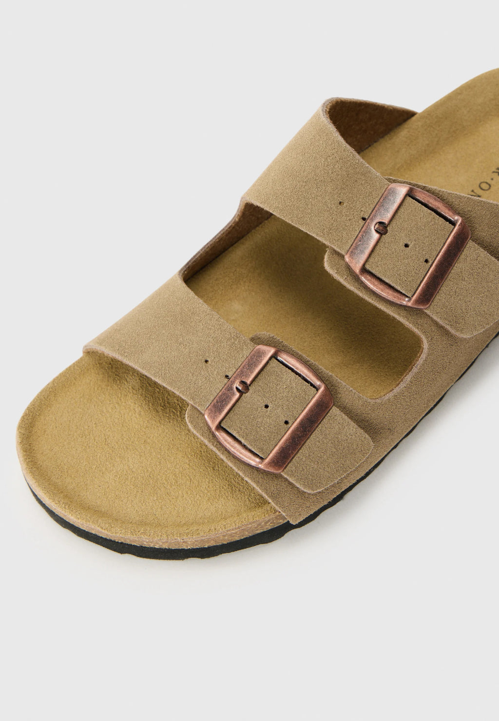 Sandália de Couro Rully - Marrom