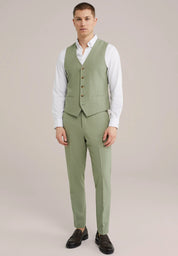 Colete Regular Fit Alfaiataria Masculino - Verde claro