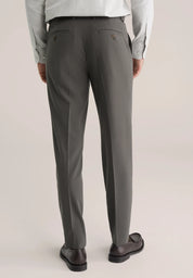 Calça de Alfaiataria Regular Fit - Cinza escuro