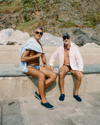 Camisa Clássica de Linho - Rosa