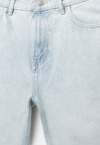 Bermuda Jeans Reta - Azul claro