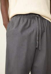 Calça Blend em Linho - Cinza escuro