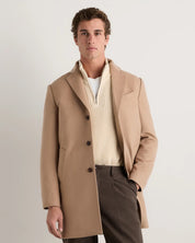 Casaco Sobretudo Masculino Longo - Bege