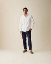 Camisa Clássica de Linho - Off white