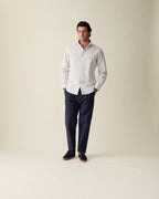 Camisa Clássica de Linho - Branco