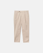 Calça Reta em Linho - Creme