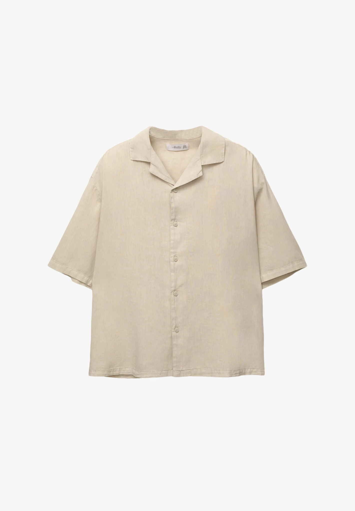 Camisa Clássica em Linho - Off white